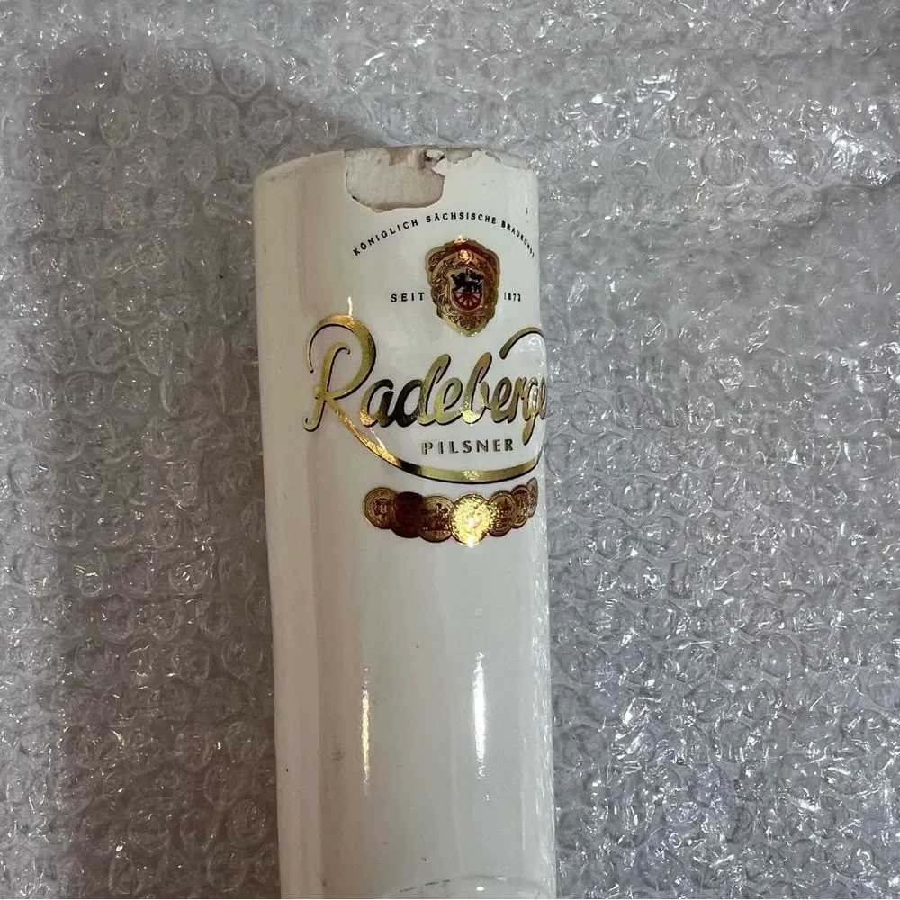 Radeberger Pilsner beer tap handle